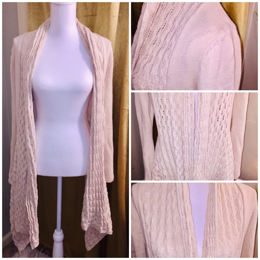 🍄🌾Bisou Bisou Open Front HiLo Cardigan Sweater🌾 - Picture 2 of 8